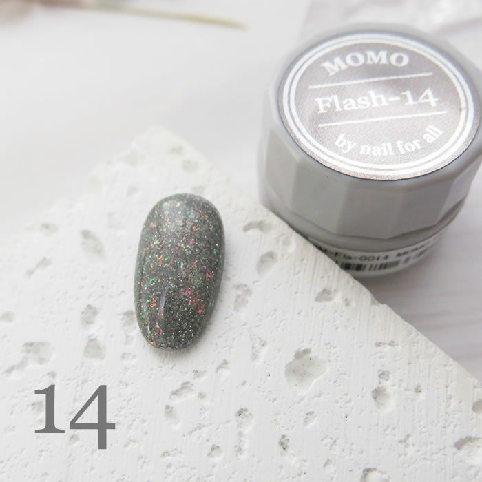 カラージェルMOMO by nail for all Flash(フラッシュ) 1-14 《10個まで