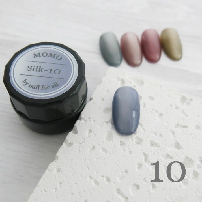 カラージェルMOMO by nail for all Silk(シルク) 1-14 《10個まで