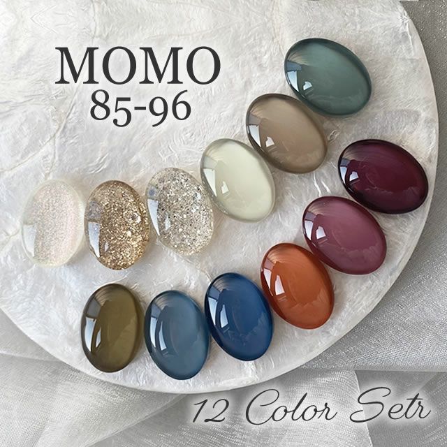 カラージェル MOMO by nail for all 3g 12色セット 85-96 | nail for all