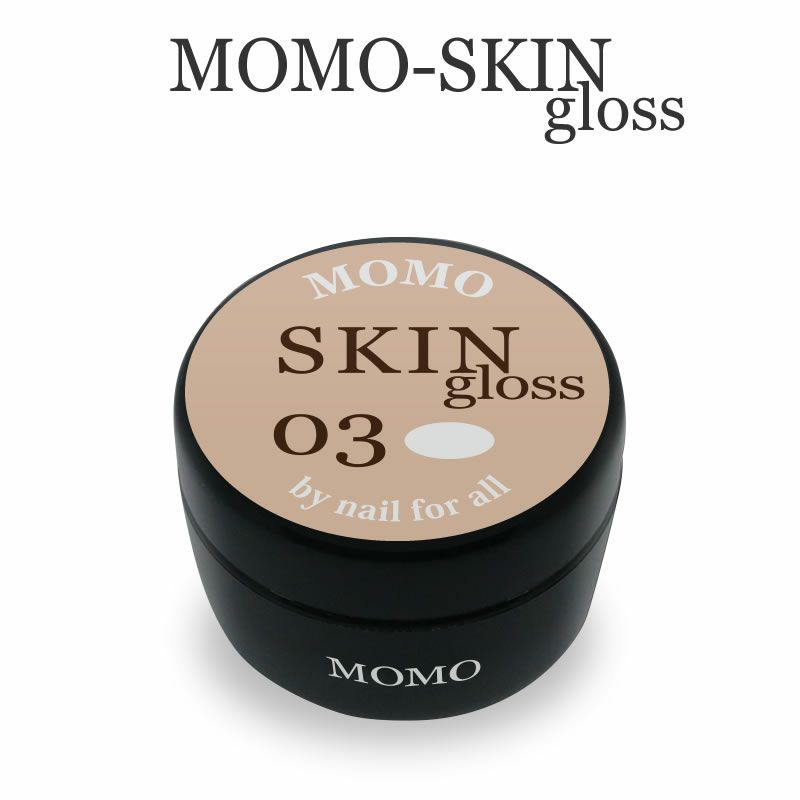 カラージェル SKIN GLOSS-03 MOMO by nail for all 10g （スキン