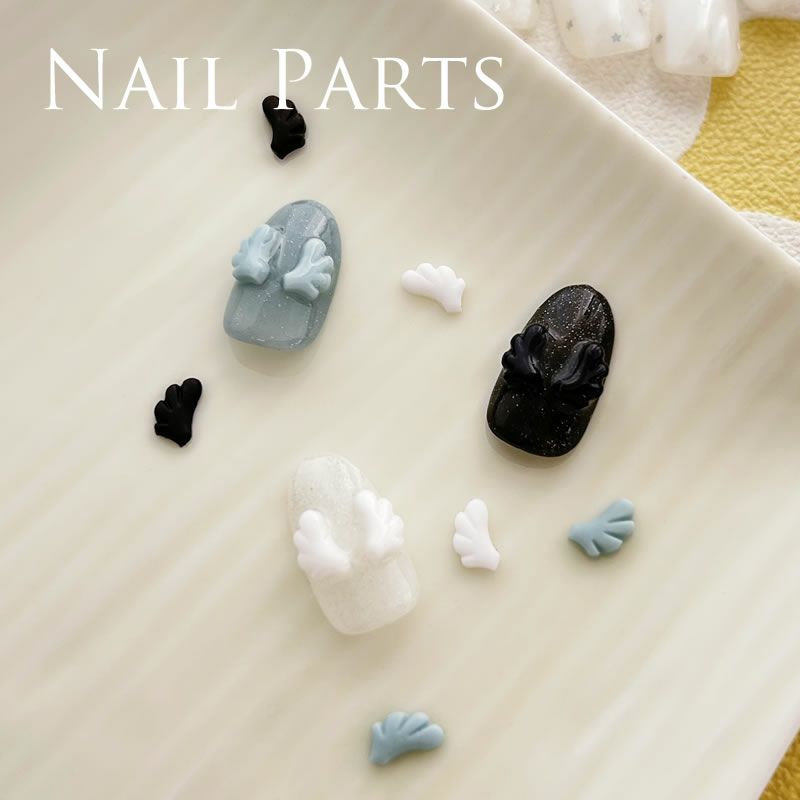 ネイルパーツ 羽 6個入り (メール便でも可) | nail for all